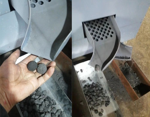 焦炭制樣系統一制球機